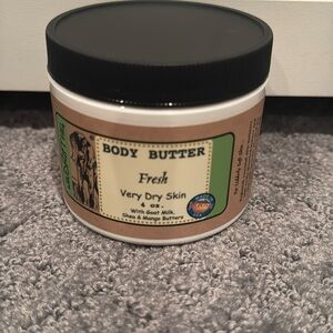 Windrift Hill Body Butter Fresh Very Dry Skin 4 oz. With Goat Milk Shea & Mango